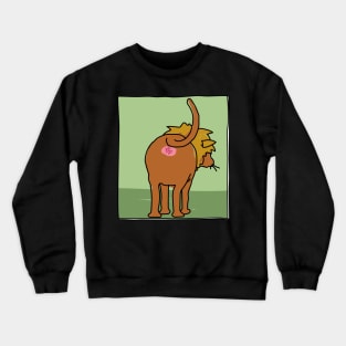 Butts Butts Butts - Lion Crewneck Sweatshirt